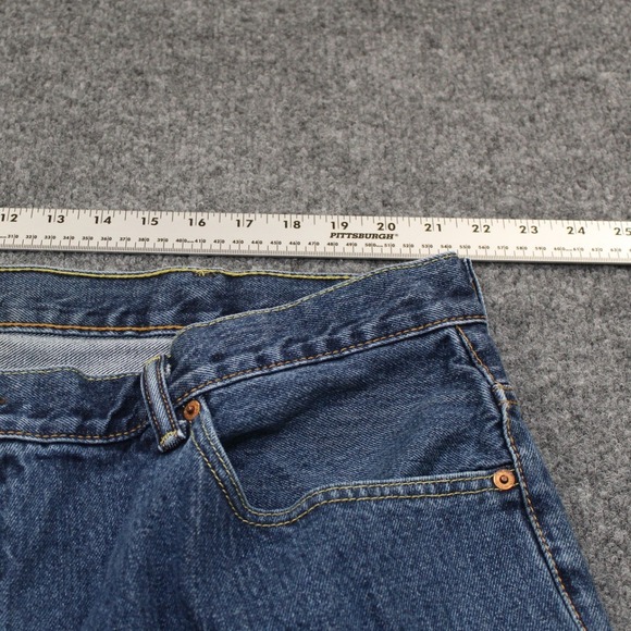 Levi‎ Strauss 560 Jeans Mens W44 L29 Blue Denim Loose Fit Pants - Picture 7 of 15